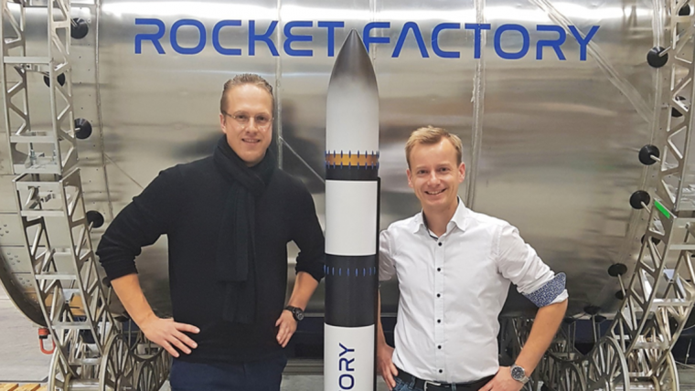 Rocket Factory-Gründer Jörn Spurmann und Stefan Brieschenk