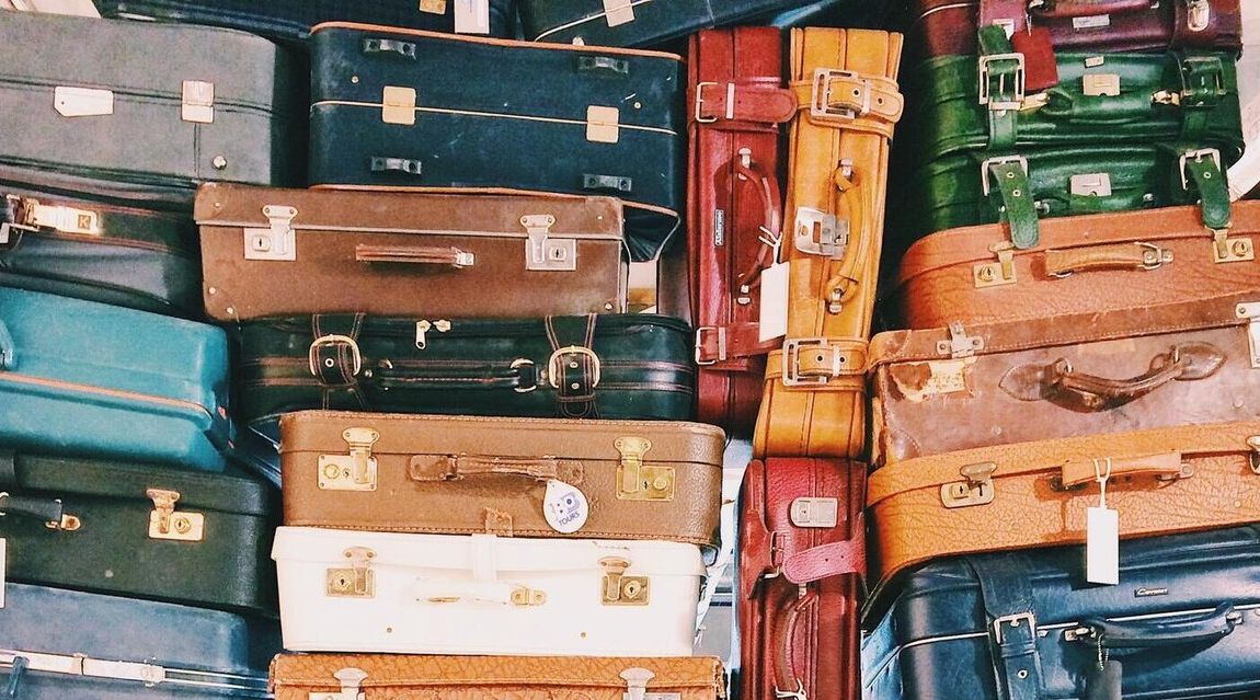 Koffer braucht man nicht für den Urlaub zuhause